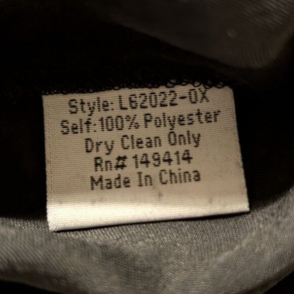 Johnny Was Wide Leg Pants NWT Womens Plus Size 2X Jade Black Shimmer Evening - Picture 7 of 7